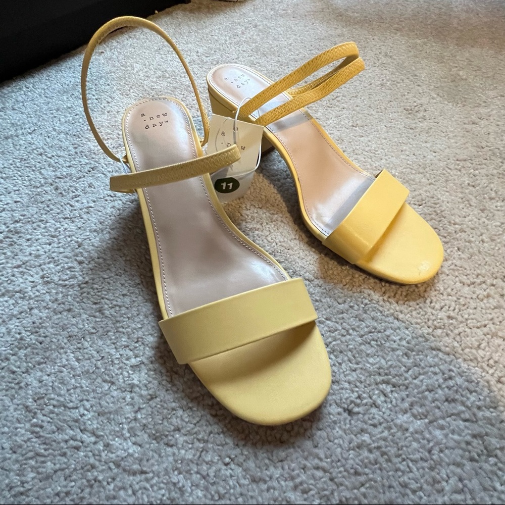 Yellow Target Shoes